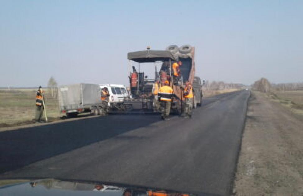 Планы по ремонту дорог в Здвинском районе выполнены